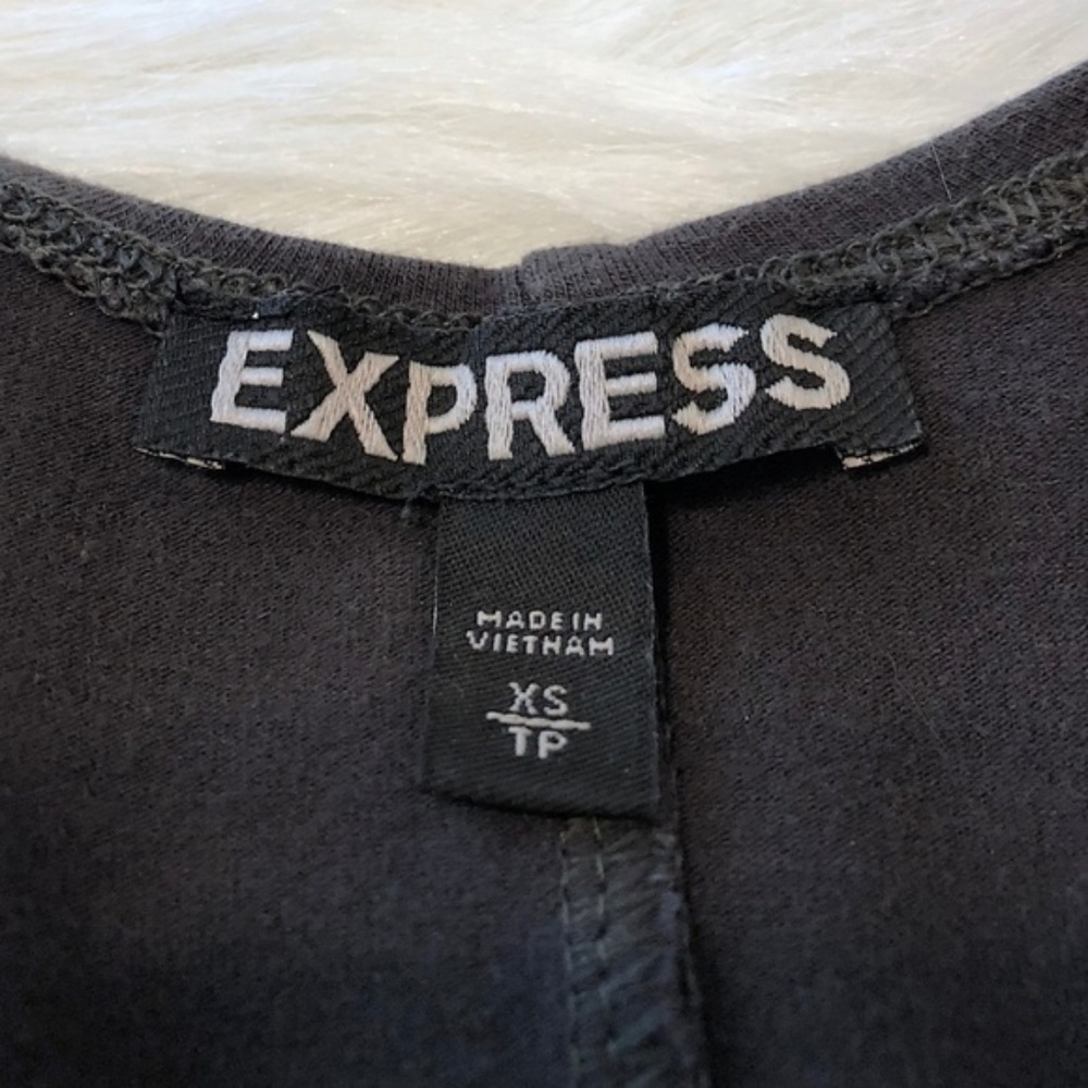 NEW Express Sequin Pattern Fit & Flare Mini Dress - Picture 7 of 8